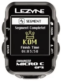 Велокомпьютер Lezyne Micro Color GPS + датчик пульса, скорости и каденса 6