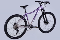 Велосипед 27,5" Leon XC Lady 75 HDD (2025) бузковий зі сріблястим 1