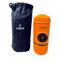 Портативна еспресо-кавоварка Wacaco Nanopresso, orange 1