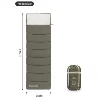 Спальный мешок Naturehike LD250 CNK2300SD016 (7°C) 225 см, dark green 3