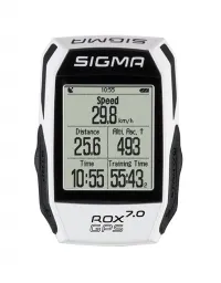 Велокомп'ютер Sigma ROX 7.0 GPS white 0