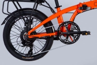 Велосипед 20" Dorozhnik eONYX DD CS 36B 12.5А*г 500Вт (2025) оранжевый 2