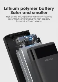 Универсальная мобильная батарея Romoss Ares 20 20000mAh, USB-C, 2xUSB, Lightning, micro 4