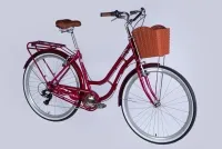 Велосипед 28" Dorozhnik CORAL Vbr FR (2025) рубіновий 0