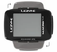 Велокомп'ютер Lezyne Macro Plus GPS Smart Loaded чорний 4