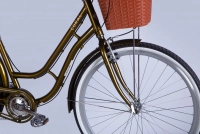 Велосипед 28" Dorozhnik CORAL Vbr FR (2025) болотно-зелений 3