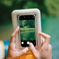Гермочохол для телефону Naturehike CNK2300BS015, blue 6