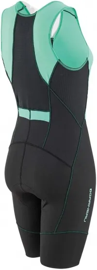 Велокостюм Garneau WS Tri Comp Triathlon Suit черно-зеленый 0