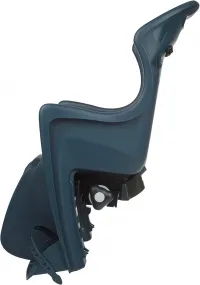 Дитяче велокрісло заднє Polisport Dieffe Bikey Cool ELM, на багажник, 22 кг, швидкий монтаж, синій / жовтий, у компл. багажник HRP - Standard & MIK-HD 0
