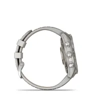 Смарт часы Garmin Fenix 7 Pro Sapphire Solar Titanium with fog gray/ember orange band 5