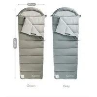 Спальный мешок Naturehike M300 NH20MSD02 (6°C) 220 см (левый), green 4