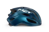 Шлем MET RIVALE (MIPS) teal blue metallic glossy 2