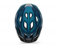 Шлем MET CROSSOVER blue metallic matt 2