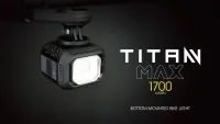 Фара Moon Titan Max 1700 люмен, встроенный аккум, USB TYPE-C кабель, black 8
