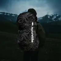 Чохол від дощу Naturehike CNK2450PJ010 L, 40-60L, black 3