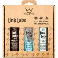 Набор смазок для цепи Peaty's LinkLube All Seasons Starter Pack Dry / Wet / All-Weather 3x 60ml 3