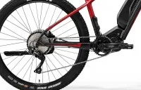 Электровелосипед 27.5" Merida eBIG.SEVEN 300SE (2020) silk red/black 3