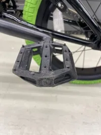 Тестовый | Велосипед BMX 16" Stolen AGENT (2021) BLACK W/ NEON GREEN TIRES 1