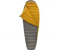 Спальний мішок Sea to Summit Spark SpII (4/-2°C) 183 см, dark gray/yellow лівий 2