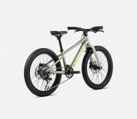 Велосипед 20" Orbea MX 20 Team Disc (2025) metallic green artichoke matt/yellow matt 1