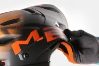 Шлем MET Parachute MCR (Mips) black orange matt 18