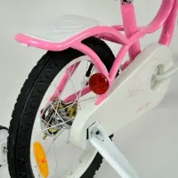 Велосипед RoyalBaby LITTLE SWAN 14", OFFICIAL UA, рожевий 10