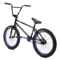 Велосипед 20" Stolen SINNER FC XLT LHD (2023) black w/violet 2