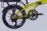 Велосипед 20" Dorozhnik eONYX DD CS 36B 12.5А*г 500Вт (2025) горчичный (м) 4