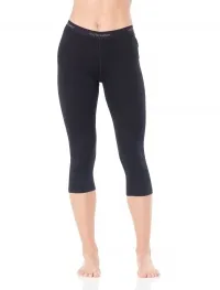 Термоштаны ICEBREAKER Women Merino 200 Oasis 3/4 Leggings (Y24) black 0