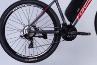 Велосипед 29" Formula eF-1 DD CS 48B 17.5А*г 500Вт (2025) червоно-сріблястий 3