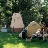 Палатка душевая Naturehike NH17Z002-P, brown 9