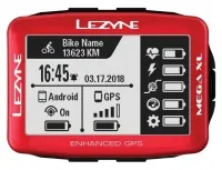 Велокомп'ютер Lezyne Mega XL GPS Limited Red Edition 0