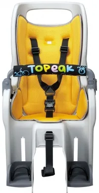 Детское кресло Topeak BabySeat II, Babyseat only, without rack, yellow color seat pad 0