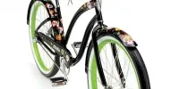 Велосипед 26" ELECTRA Sugar Skulls 3i (Alloy) Ladies' Black 0