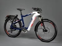 Электровелосипед 27.5" Haibike XDURO Adventr 5.0 630Wh CARBON (2020) бело-синий 0
