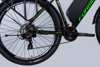 Велосипед 29" Formula eCURSOR man DD CS 48B 17.5А*г 500Вт (2025) чорно-зелений 2
