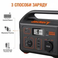 Зарядна станція Jackery Explorer 500EU 518Wh, 143889mAh, 500W 0