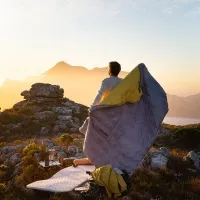 Спальний мішок Naturehike CW700 CNK2450WS048 (-1,7°C) 220 см L, grey/yellow 4