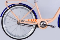 Велосипед 26" Dorozhnik LUX Velosteel (2025) пудровий  3