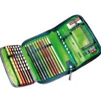 Пенал Deuter Pencil Box blueline check з олівцями (7309) 3