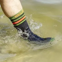 Шкарпетки водонепроникні Dexshell Ultra Dri Sports, з помаранчевою смугою 3