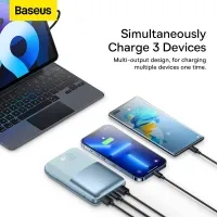 Універсальна мобільна батарея Baseus 20000mAh Bipow Pro Digital Display PD 22.5W Blue (PPBD030003) 5