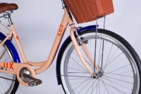 Велосипед 26" Dorozhnik LUX Velosteel (2025) пудровий  4