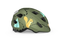 Шолом дитячий MET HOORAY (MIPS) green forest glossy 1