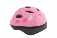 Шлем детский Green Cycle Foxy розовый/малиновый/белый лак 0
