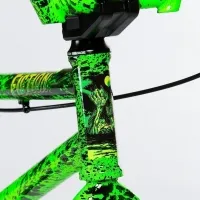 Велосипед BMX 20" Stolen CREATURE (2020) toxic green splatter 4