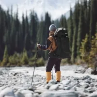 Рюкзак Naturehike Helium CNK2450XB014 L, 70L, black 7