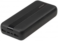 Универсальная мобильная батарея Rivacase VA2081 20000mAh, USB-C, 2*USB-A, Black 2