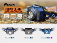 Ліхтар налобний Fenix HL40R Cree XP-LHIV2 LED синій 6