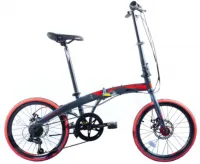 Велосипед 20" Trinx Dolphin 1.0 (2021) Matt-Grey-Grey 0